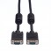 Roline HQ VGA kabel HD15 M/M 30,0m Zwart