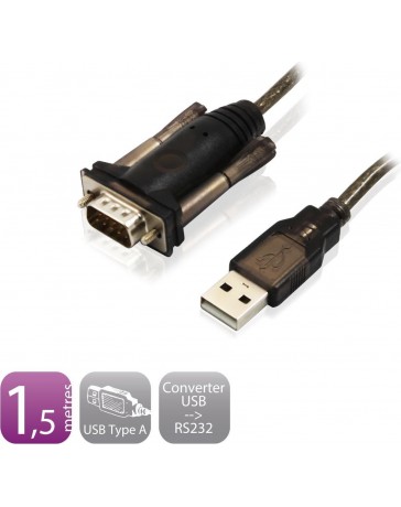 EWENT USB naar 9-pins serieel RS-232 adapter