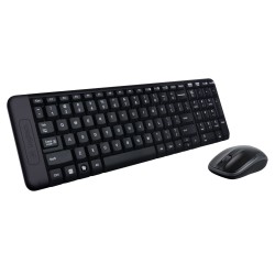 Logitech MK220 Draadloze Desktop Set – Compact & Stil