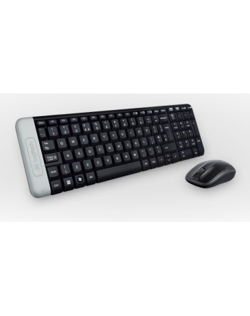 Logitech MK220 Draadloze Desktop Set – Compact & Stil