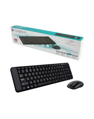Logitech G MK220 | Draadloze Muis en Toetsenbordcombo | QWERTY