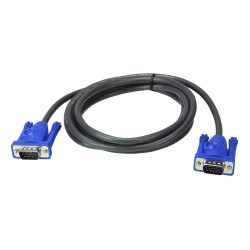 MC VGA naar VGA Kabel 1,8m, HD15 Male/Male, Beeldschermkabel