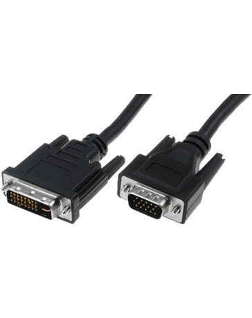 DVI naar VGA Videokabel 1,8m, DVI-A/M naar VGA/M, Analoge Signaaloverdracht