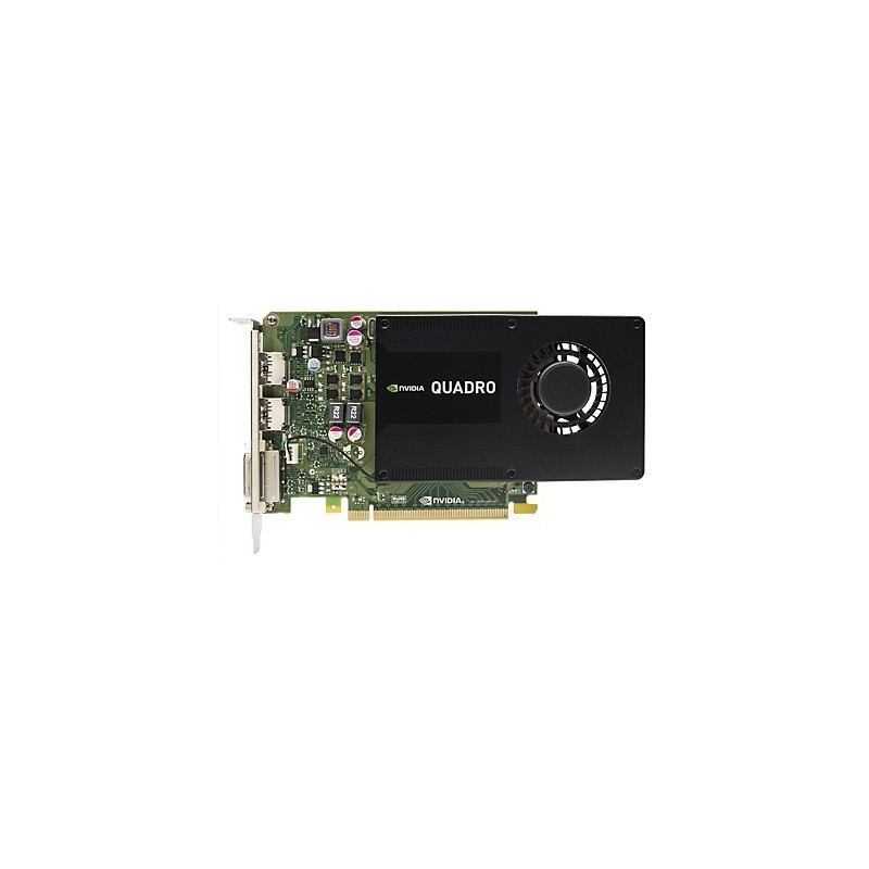 HP NVIDIA Quadro K2200 4GB – 1x DVI, 2x DisplayPort
