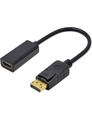 DisplayPort naar HDMI Adapter, DP Male naar HDMI Female, Plug & Play
