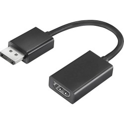 DisplayPort naar HDMI Adapter, DP Male naar HDMI Female, Plug & Play