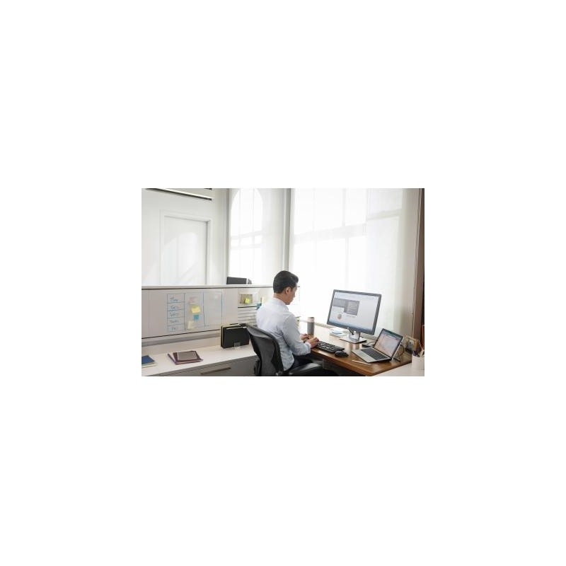 HP EliteDisplay E242 24" IPS Monitor – 1920x1200, Zwart-Zilver