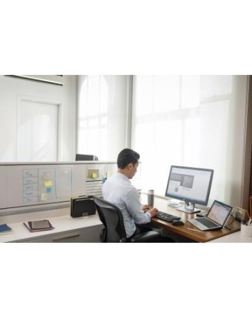 HP EliteDisplay E242 24" IPS Monitor – 1920x1200, Zwart-Zilver