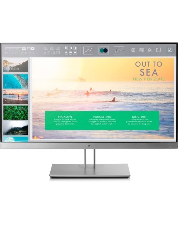 HP EliteDisplay E233 23" IPS Monitor – Full HD, LED, 60Hz, Zilver