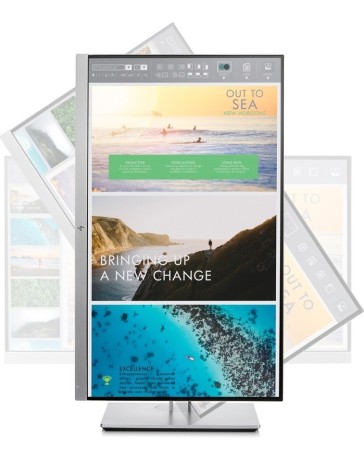 HP EliteDisplay E233 23" IPS Monitor – Full HD, LED, 60Hz, Zilver