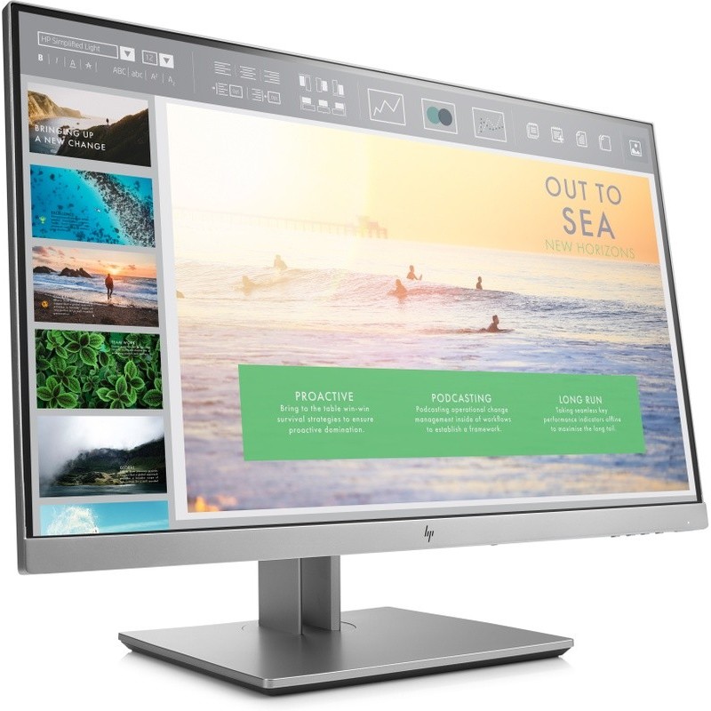 HP EliteDisplay E233 23" IPS Monitor – Full HD, LED, 60Hz, Zilver
