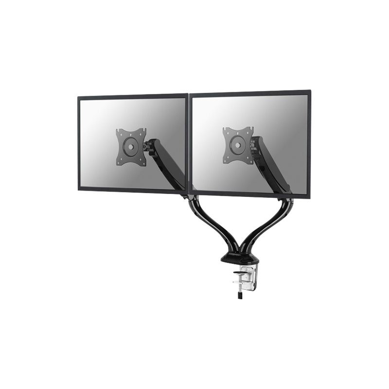 NewStar Full Motion Dual Desk Mount (clamp & grommet)