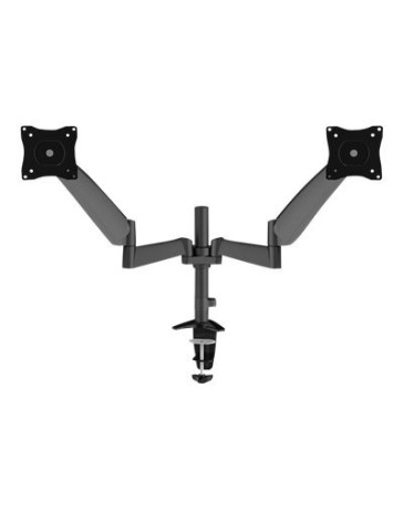 NewStar Full Motion Dual Desk Mount (clamp & grommet)