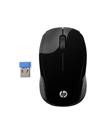 HP 200 Draadloze Muis – Stijlvol & Betrouwbaar Zwart