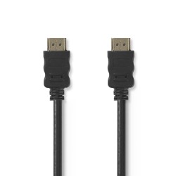 High Speed HDMI Kabel met Ethernet, Zwart, Snelle Dataoverdracht