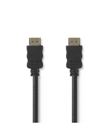 High Speed HDMI Kabel met Ethernet, Zwart, Snelle Dataoverdracht