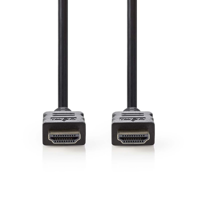 High Speed HDMI Kabel met Ethernet, Zwart, Snelle Dataoverdracht