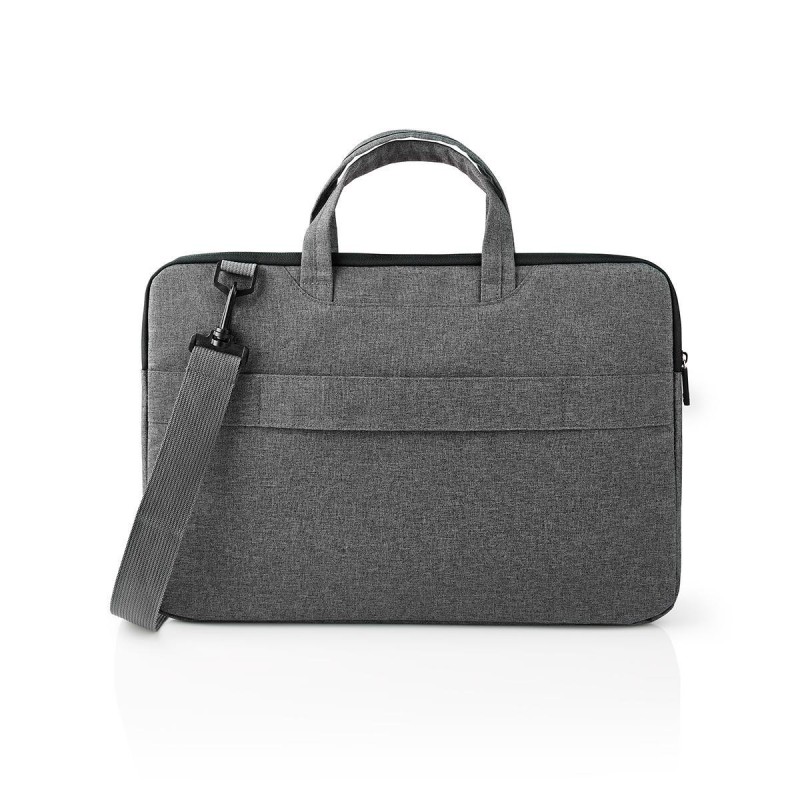 Laptoptas 15–16 inch Zwart, Schouderriem & 8 Opbergvakken