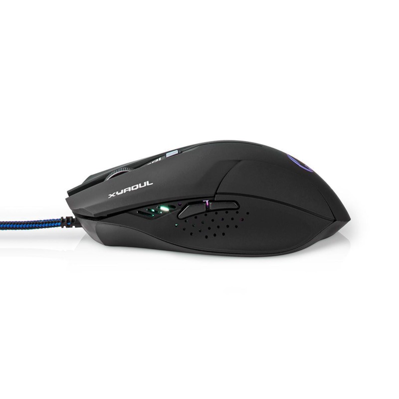 Gaming-Muis Bedraad – 1600 DPI, 6 Knoppen & RGB Verlichting