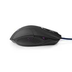Gaming-Muis Bedraad – 1600 DPI, 6 Knoppen & RGB Verlichting