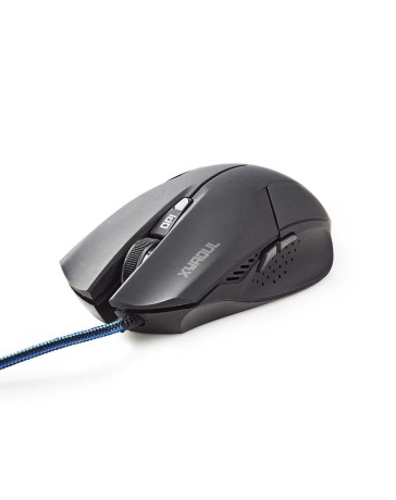 Gaming-Muis Bedraad – 1600 DPI, 6 Knoppen & RGB Verlichting