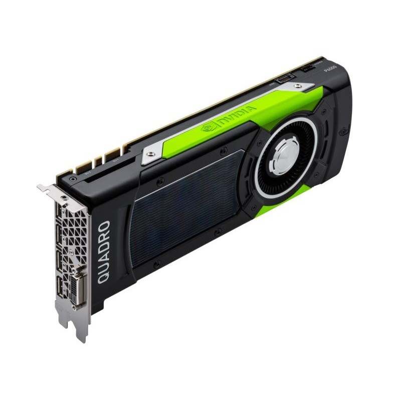 HP NVIDIA Quadro P6000 24GB GDDR5X PCIe 3.0 – 1x DVI, 4x DP