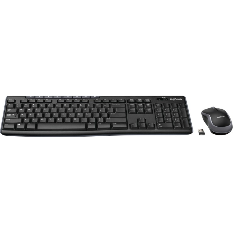 Logitech MK270 Draadloos Toetsenbord & Muis – QWERTY