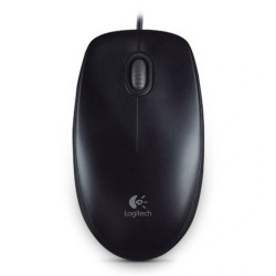 Logitech B100 Optical USB Muis – Betrouwbaar & Zwart