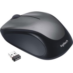 Logitech M235 Draadloos Optisch 1000DPI Grijs muis