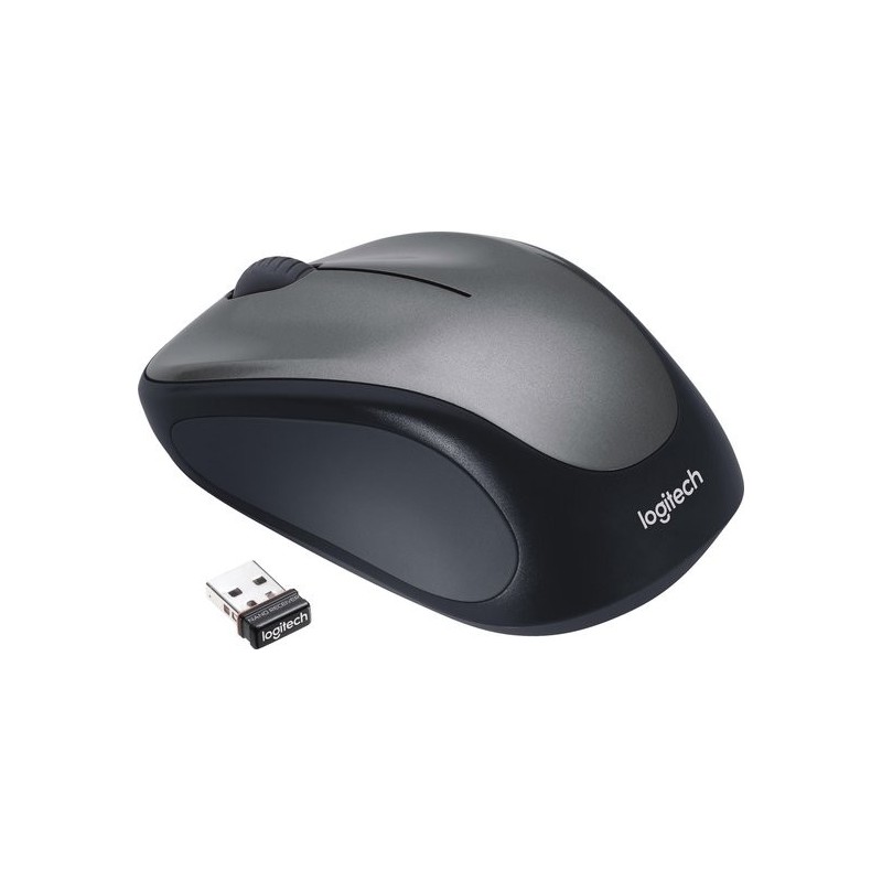 Logitech M235 Draadloos Optisch 1000DPI Grijs muis