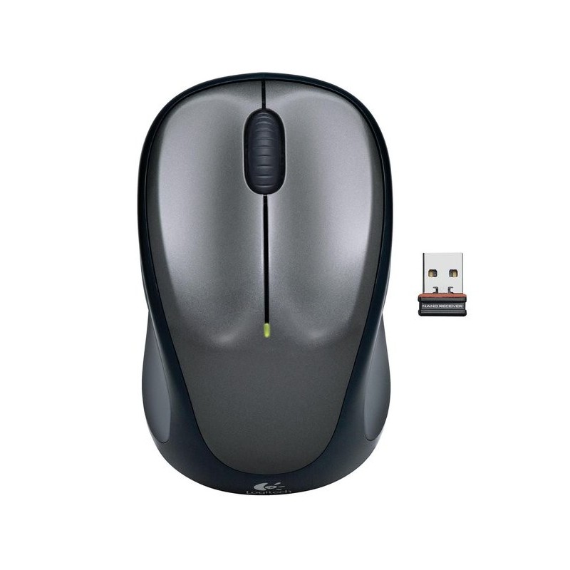 Logitech M235 Draadloos Optisch 1000DPI Grijs muis