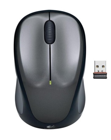 Logitech M235 Draadloos Optisch 1000DPI Grijs muis