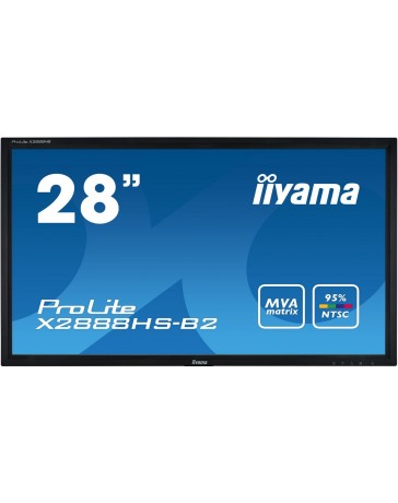 Iiyama ProLite X2888HS 28" Inch 1920x1080 , VGA, DVI, DP, HDMI, No stand/voet Grade B