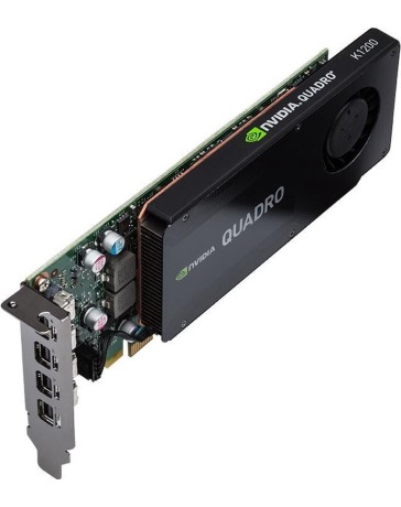 HP NVIDIA  Quadro K1200  4gb GDDR 5 4x m-DisplayPoort