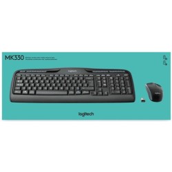 Logitech MK330 Draadloze Combo, Toetsenbord & Muis, Stil & Comfortabel, USB Receiver