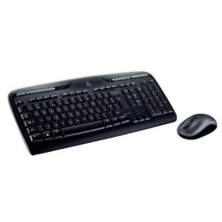 Logitech MK330 Draadloze Combo, Toetsenbord & Muis, Stil & Comfortabel, USB Receiver