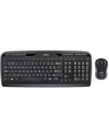 Logitech MK330 Draadloze Combo, Toetsenbord & Muis, Stil & Comfortabel, USB Receiver