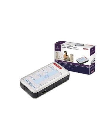Sitecom USB 2.0 Manual Switch, Deel 1 USB-apparaat met 4 PC’s