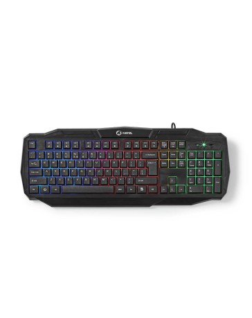 Nedis GCK41100BKUS Gaming Combo Kit – Toetsenbord, Koptelefoon, Muis & Muismat