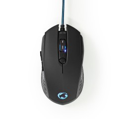 Nedis GCK41100BKUS Gaming Combo Kit – Toetsenbord, Koptelefoon, Muis & Muismat