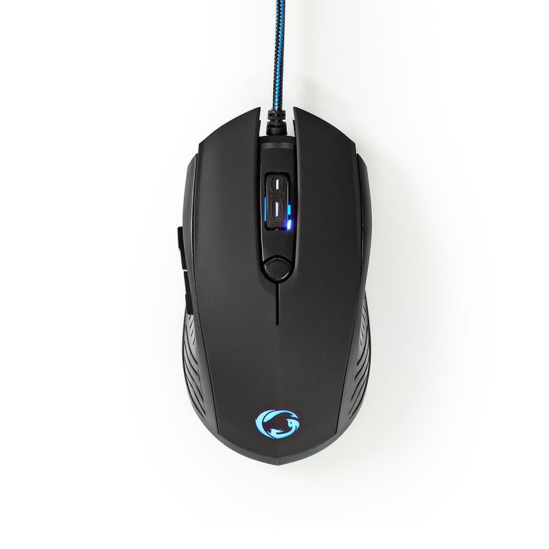 Nedis GCK41100BKUS Gaming Combo Kit – Toetsenbord, Koptelefoon, Muis & Muismat
