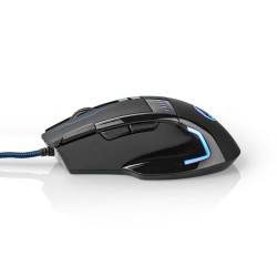 Nedis Bedrade Gaming Muis – DPI tot 4000, Precisie & Grip