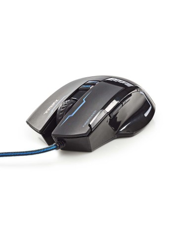 Nedis Bedrade Gaming Muis – DPI tot 4000, Precisie & Grip