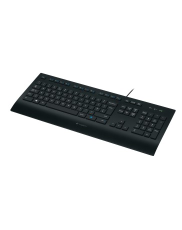 Logitech K280e Pro Zakelijk Toetsenbord, Comfortabel & Stil, QWERTY USB