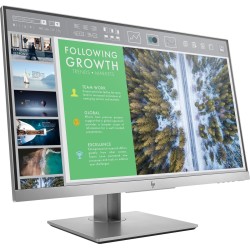 HP EliteDisplay E243 24" IPS Monitor – Full HD, Zilver, Ergonomisch