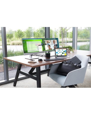 HP EliteDisplay E243 24" IPS Monitor – Full HD, Zilver, Ergonomisch