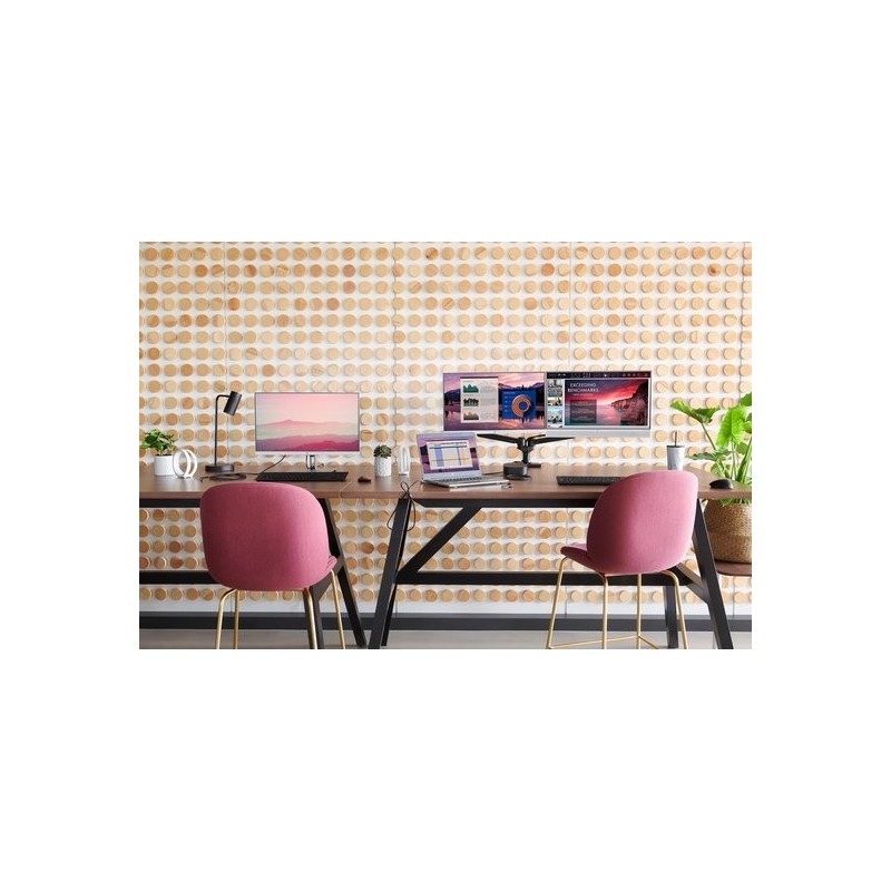 HP EliteDisplay E243 24" IPS Monitor – Full HD, Zilver, Ergonomisch