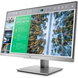 HP EliteDisplay E243 24" IPS Monitor – Full HD, Zilver, Ergonomisch