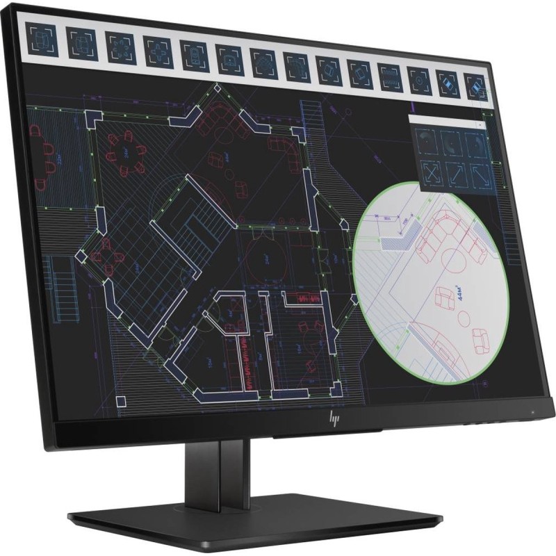 HP Z24i G2 24" IPS LED Monitor – WUXGA 1920x1200, Zwart