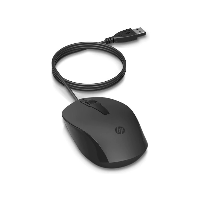 HP 150 Bedrade Muis – Comfort & Precisie via USB